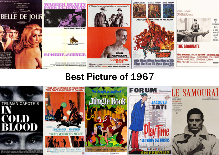 Best Film Nominees&nbsp;(1968)