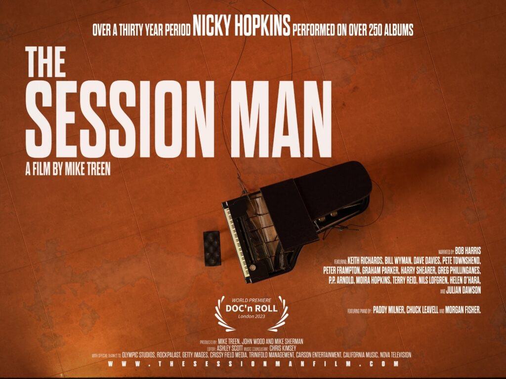 The Session Man (film review), the career of pianist Nicky&nbsp;Hopkins