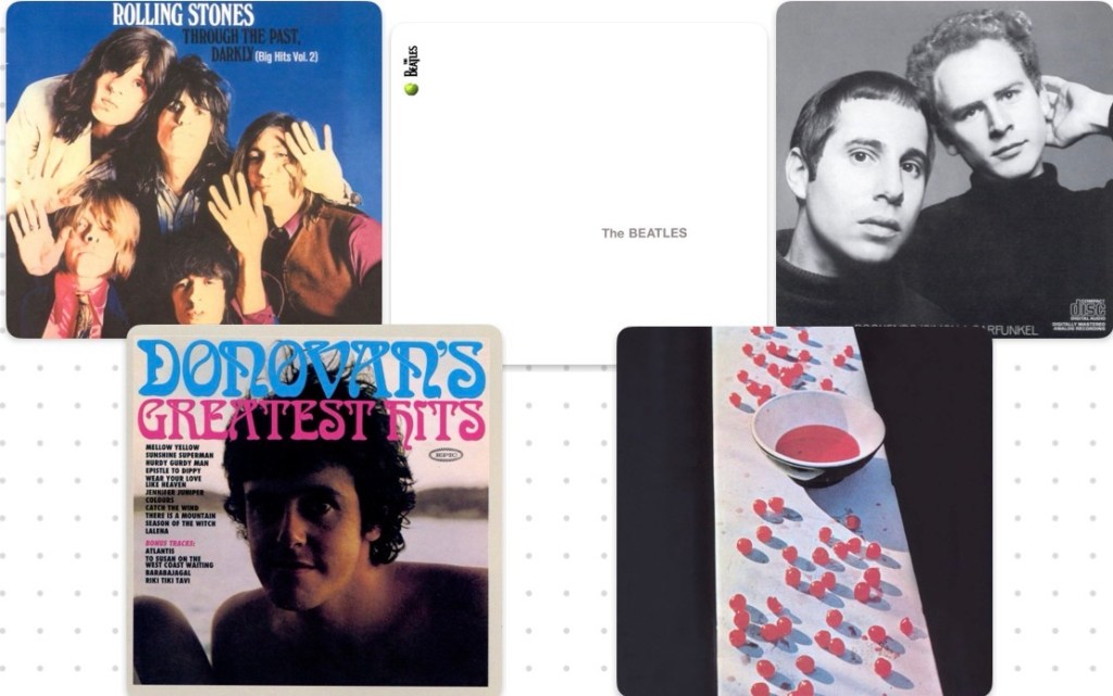 Friday Five: Albums I’ve loved for more than five&nbsp;decades!