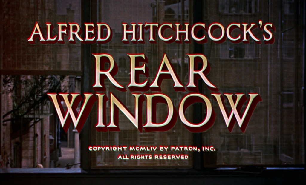 Hitchcock’s Rear Window: My Reflection