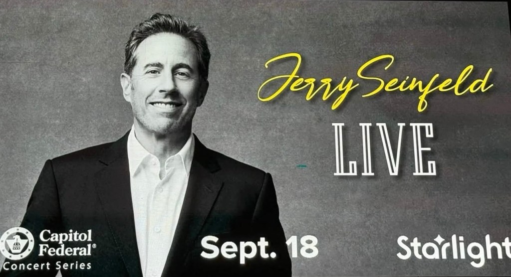 Jerry Seinfeld at the Starlight Theatre (concert review)